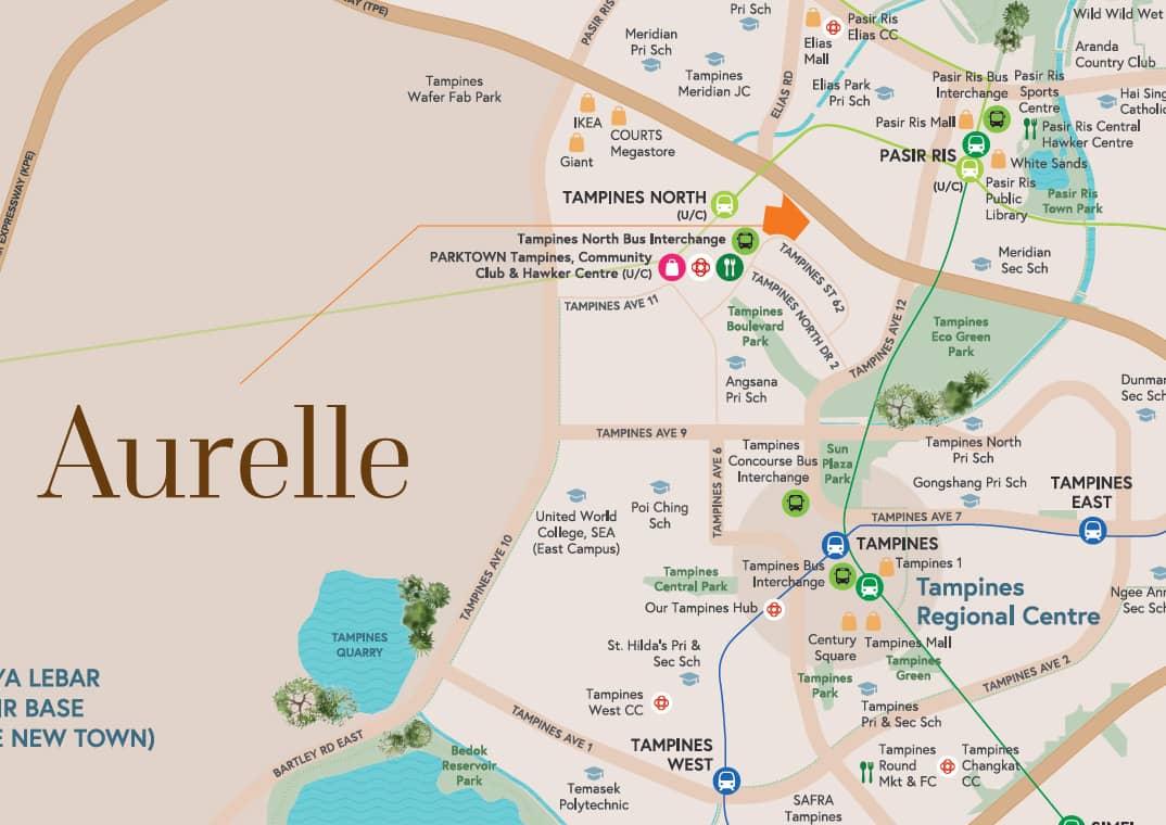 Aurelle of Tampines Pictures and Artist Impression